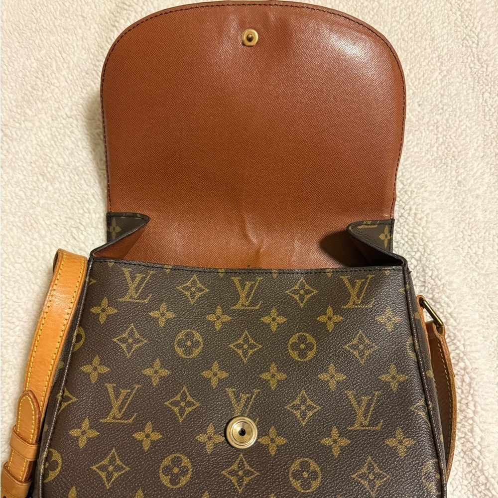 Louis Vuitton Monogram St. Cloud GM Crossbody Bag Purse Vintage LV Brown - Picture 16 of 16